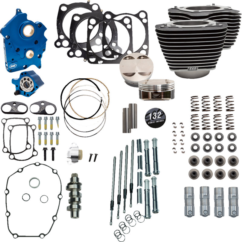 S&S Cycle 132" Power Packages for M-Eight