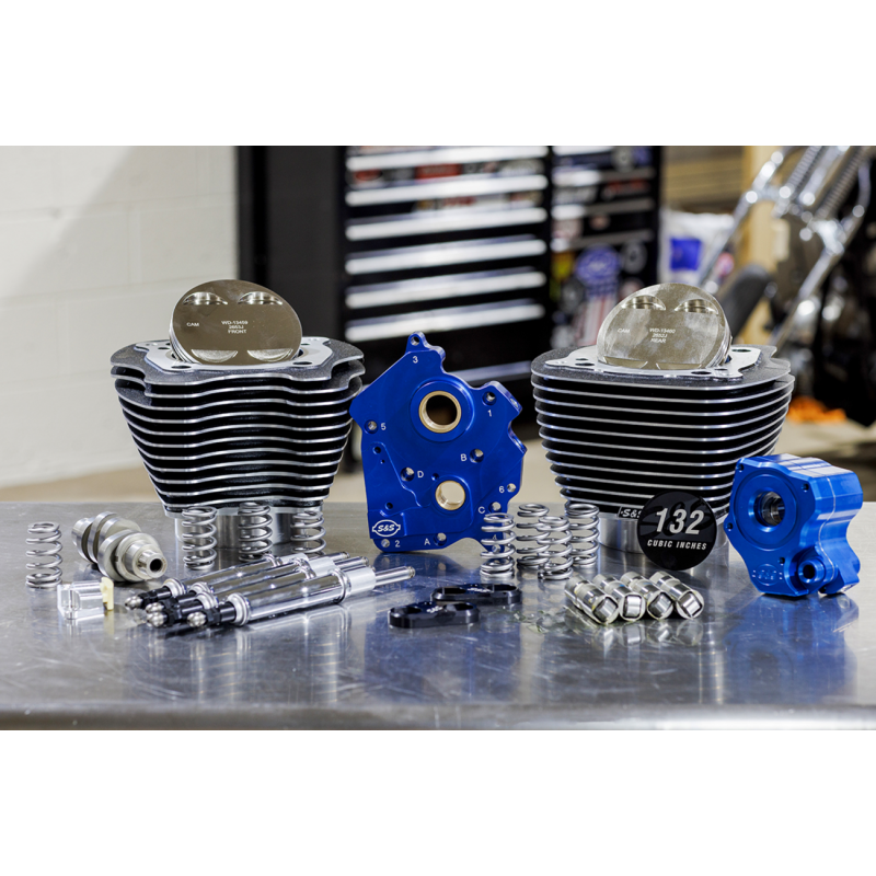 132" Power Package, Black Granite (Highlighted), Chain Drive