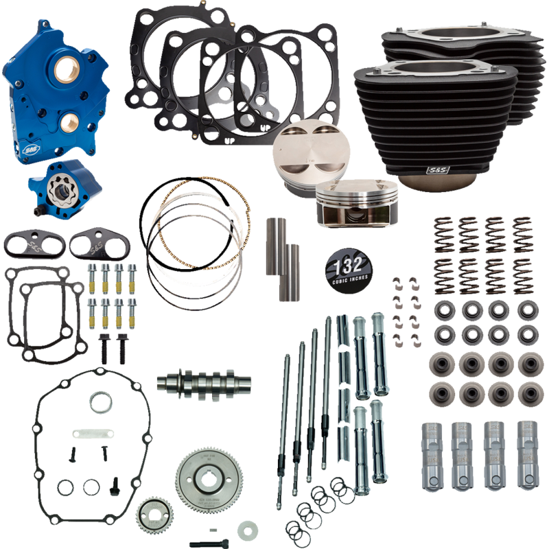 132" Power Package, Wrinkle Black (Non-Highlight), Gear Drive