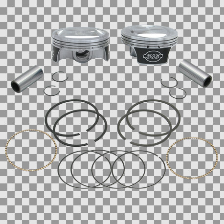 (image for) Piston Kit 103" Twin Cam +0.010"