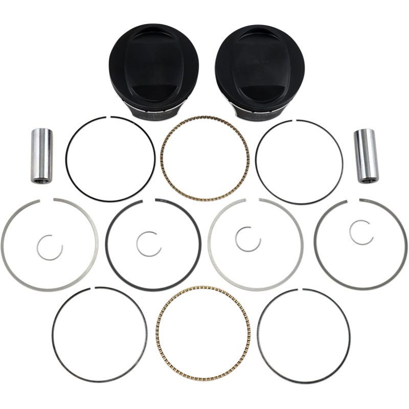 High-Performance Forged Piston Kit - 0.010"