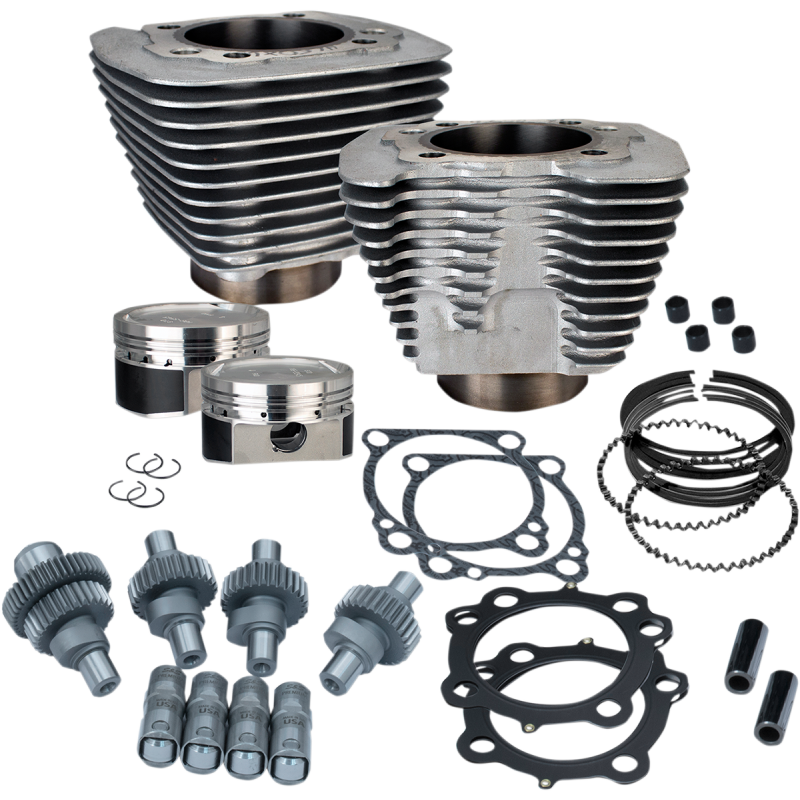 Hooligan Kit 883cc to 1200cc Silver Powdercoat