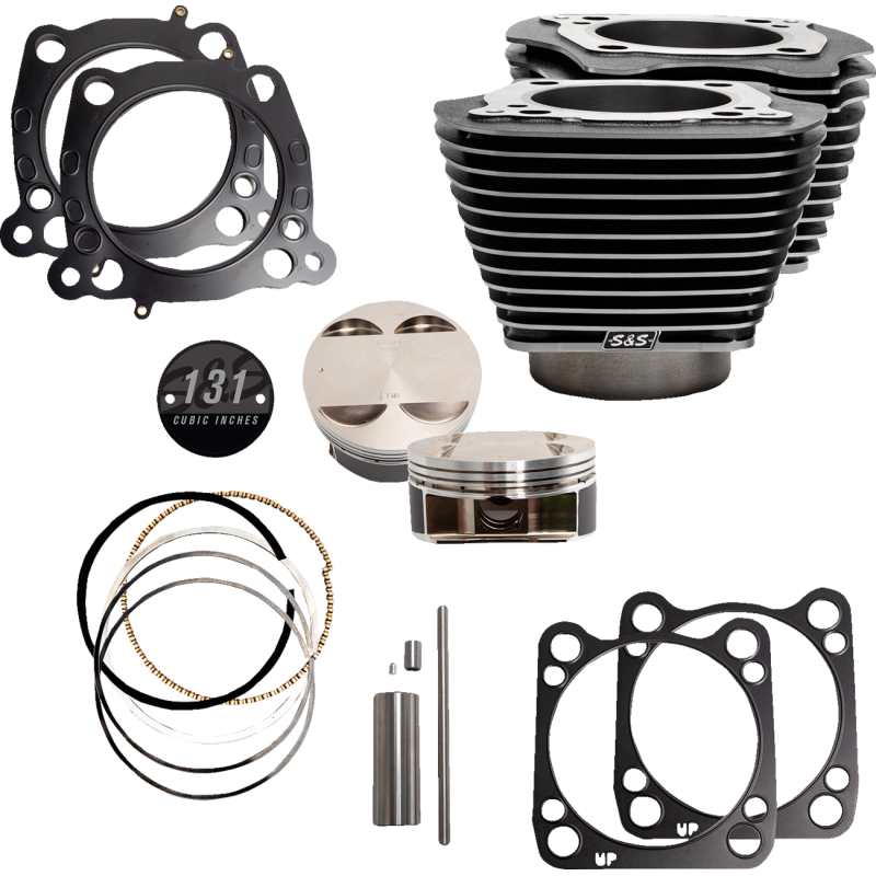 131" Stroker Kit Black Granite (Highlighted)