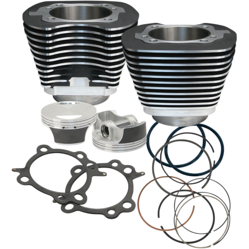 106" Big Bore Kit Wrinkle Black