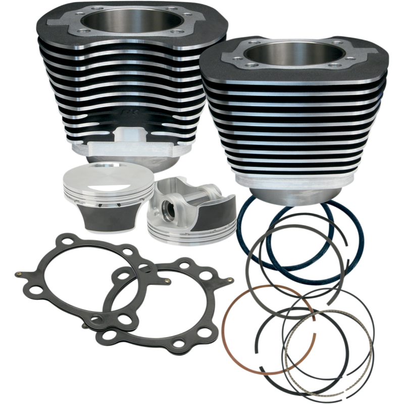 97" Big Bore Kit Wrinkle Black