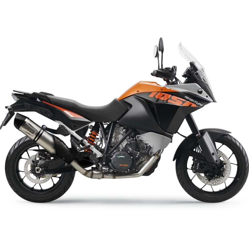 LV One EVO Slip-On, Stainless steel, KTM 1290 Super Adventure 15-16