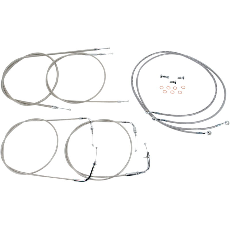 Handlebar Cable and Line Kit for 15" to 17" Bars