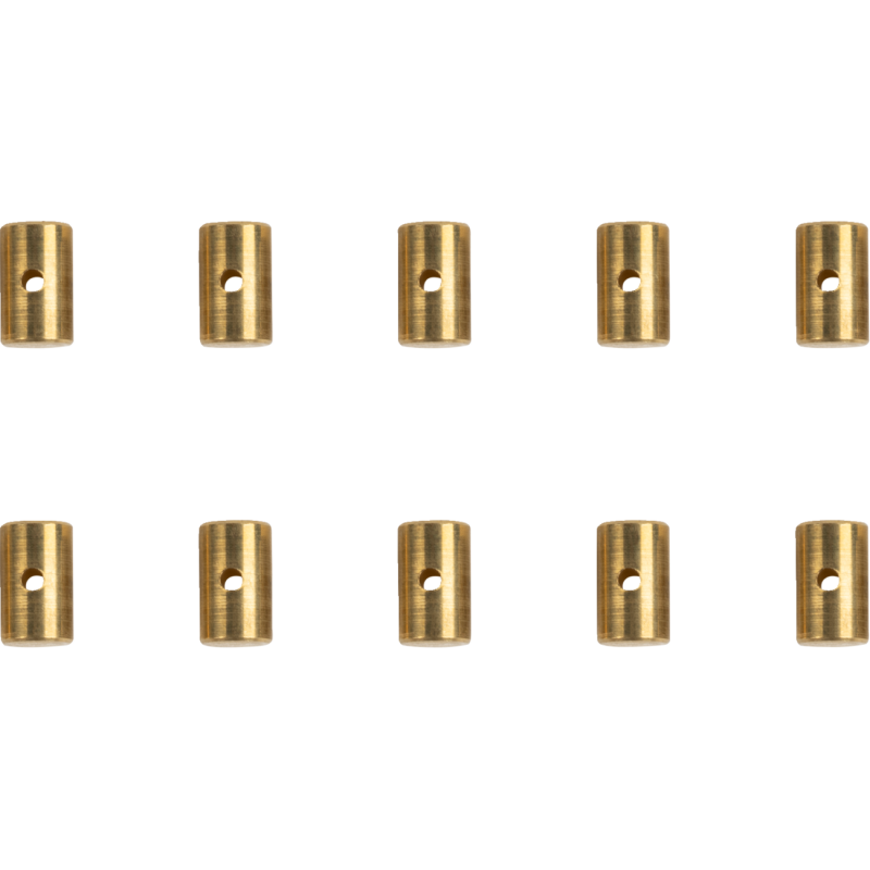 Barrel Nipple Fitting, 6x10 mm for 1.5 mm wire