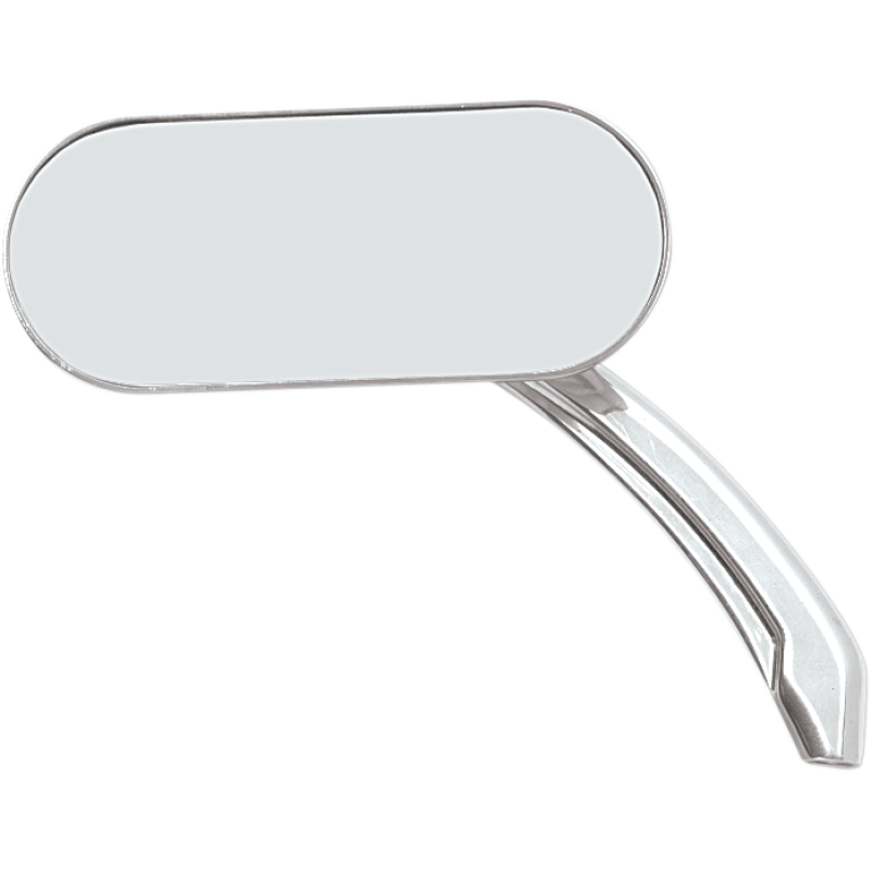 Oval Mirror, Chrome