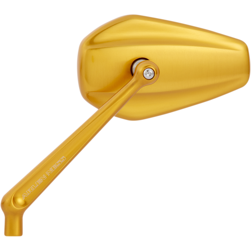 Mini Stocker Mirror, Gold Anodized, Left