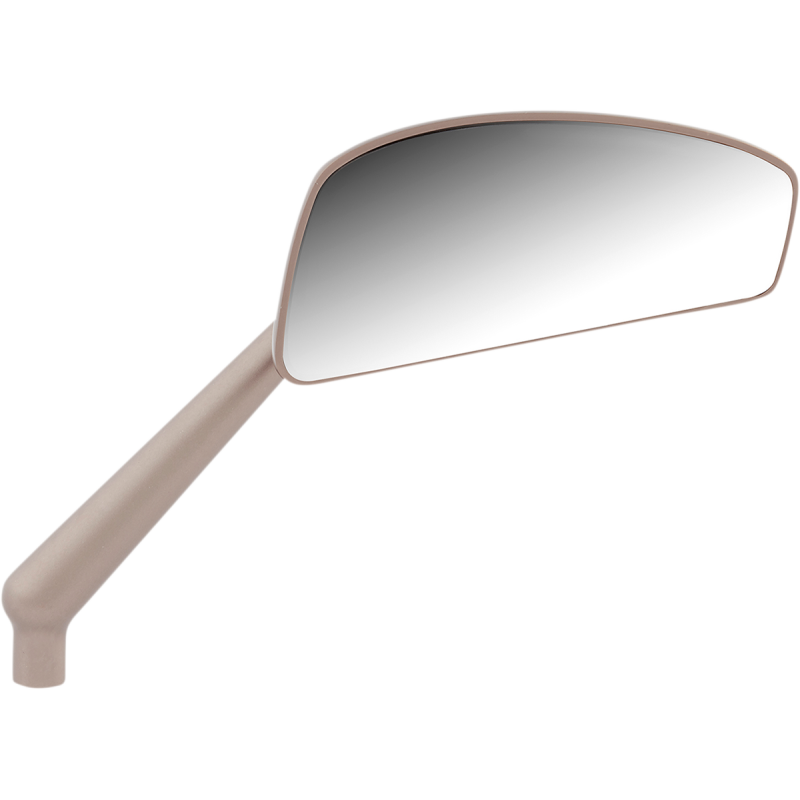 Tearchop Mirror, Titanium anodized, right
