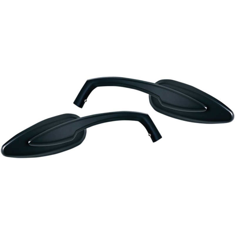 Teardrop Mirrors, Satin black