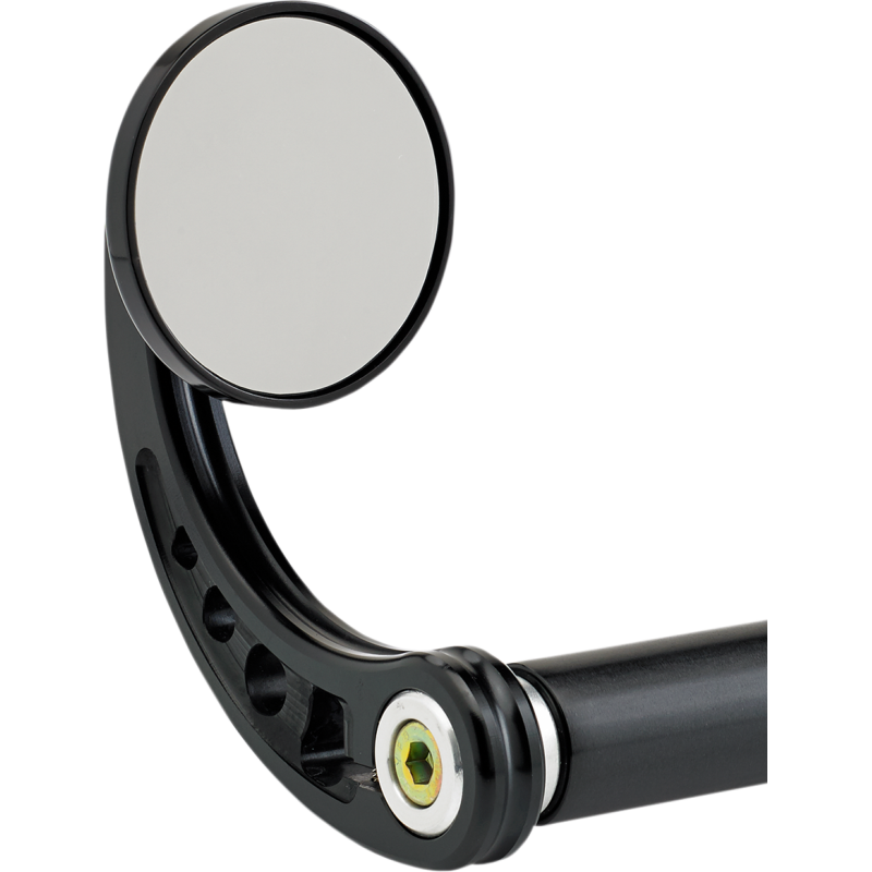 2 1/4" Round Bar End Mirror - Stem C