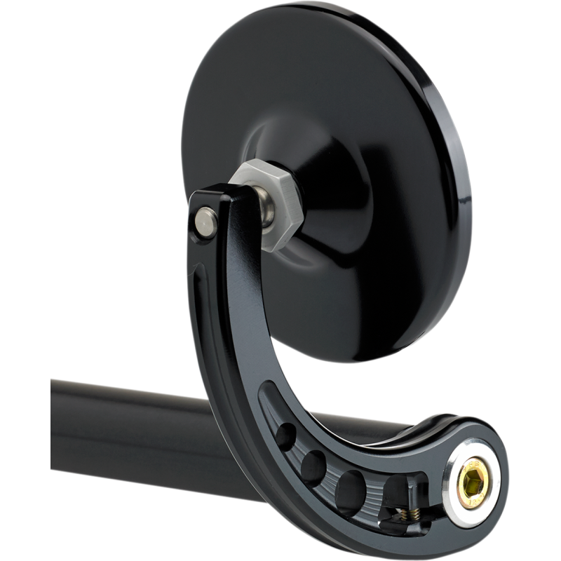 3 1/4" Round Bar End Mirror - Stem C