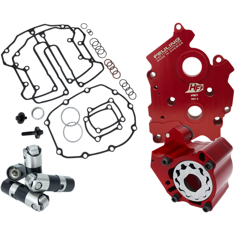 Race Series Oil System Pack with Full-Travel Lifters for M-Eight Twin-Cooled