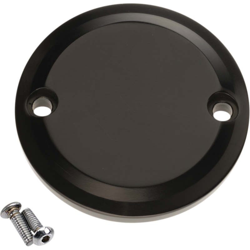 Joker Machine Points Cover - Smooth, Black Anodized