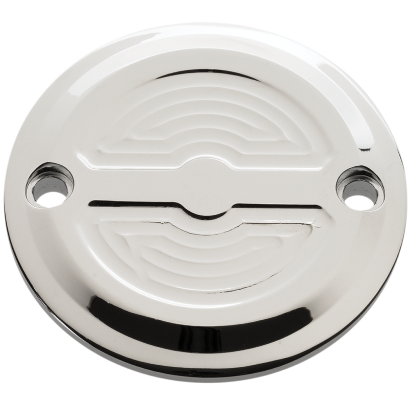 Joker Machine Points Cover - Milled, Chrome