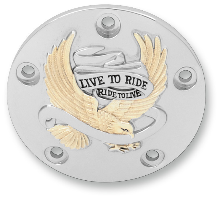 'Live To Ride' Points Cover (Gold)