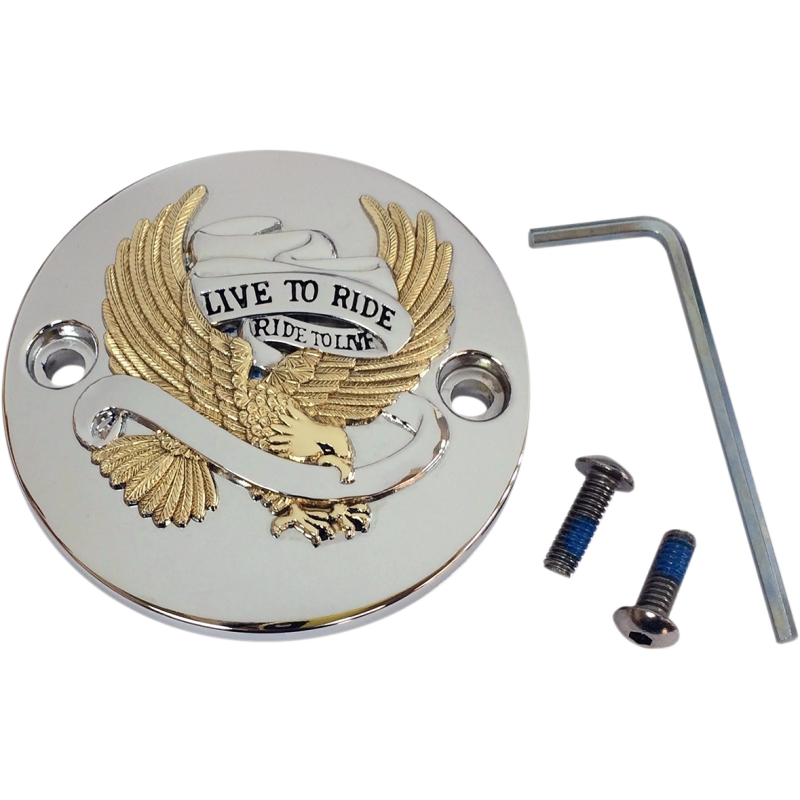 'Live To Ride' Points Cover (Gold)