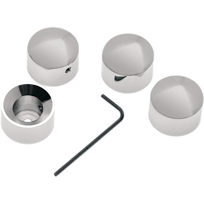 Drag Specialties Die-Cast Headbolt Covers