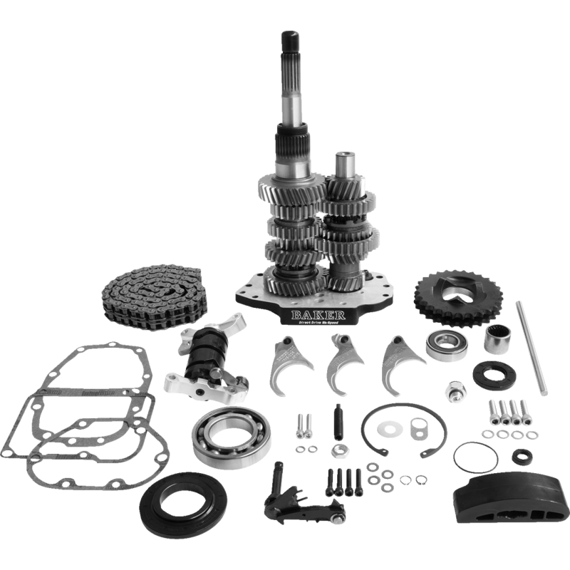 Direct Drive 6-Speed Gear Set Kit (Black)