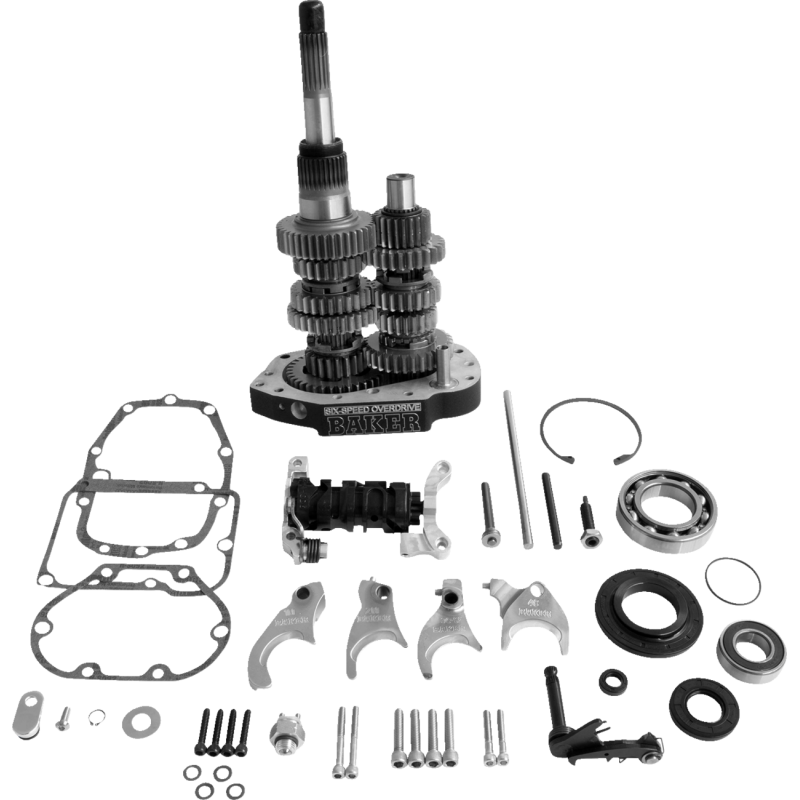 Overdrive 6-Speed Gear Set Kit (Black)