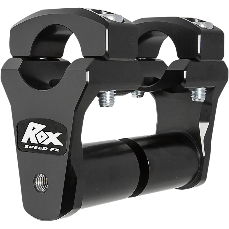 Extended Stem 2" Pivoting Bar Riser, Black Anodized