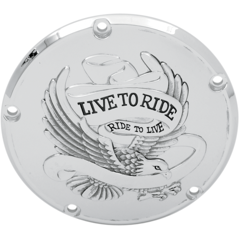 Drag Specialties "Live To Ride" Derby Covers