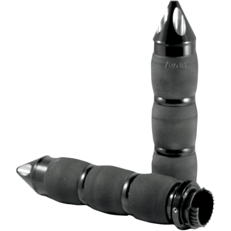 Air Cushioned Grips - Spike - Black Anodized