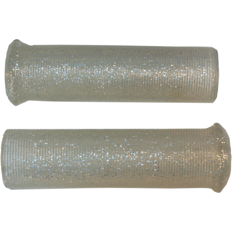 Star Fire Flake Grips Silver