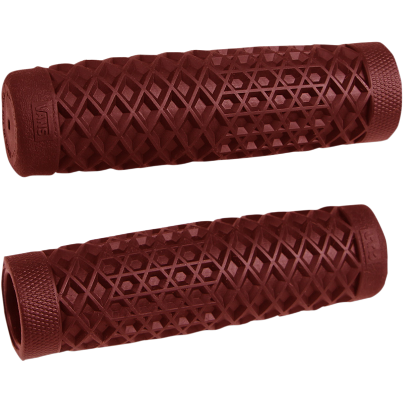 Vans/Cult V-Twin Grips - Red for 1" Handlebars