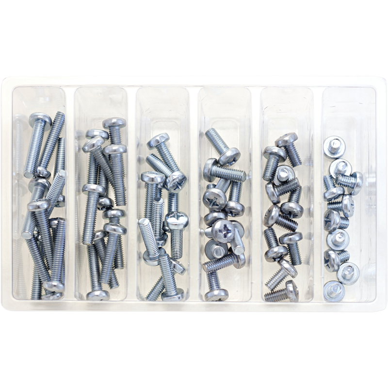 M6 Pan Head Screw Assortment