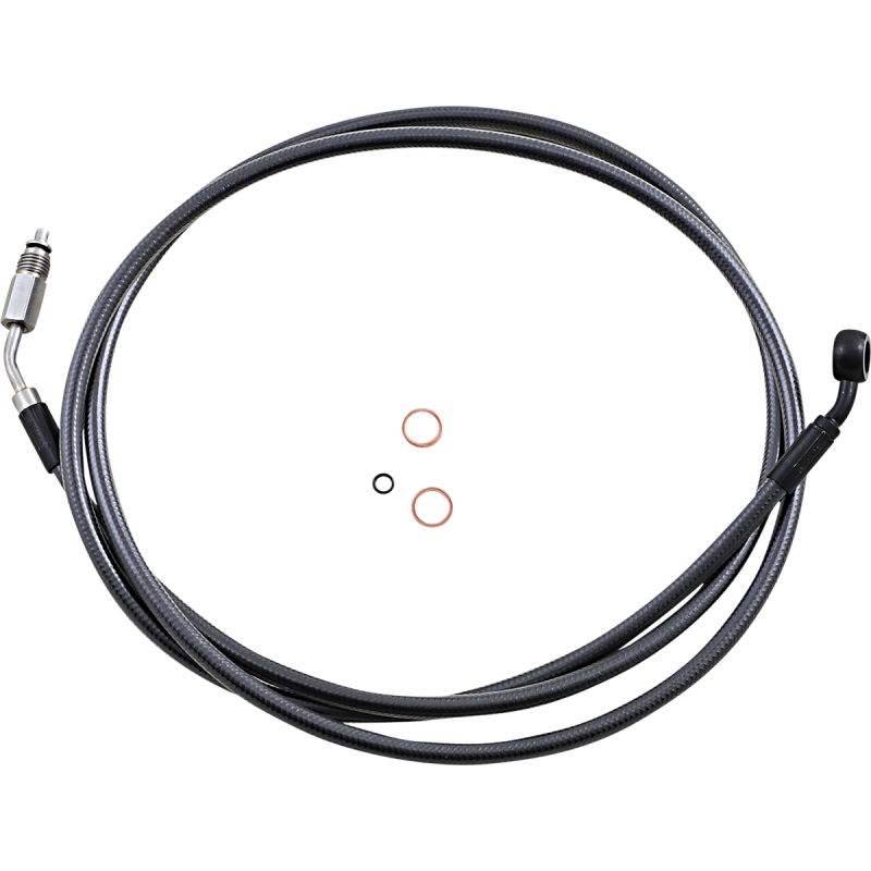 Black Pearl Braided DOT Hydraulic Clutch Line 70"