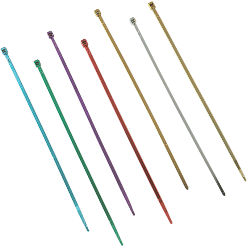 Drag Specialties Chrome Cable Ties