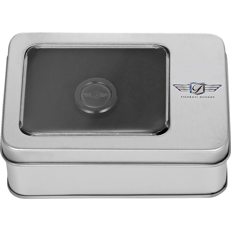 Heel-Toe Shifter Cover Black w/ Figurati Designs Logo