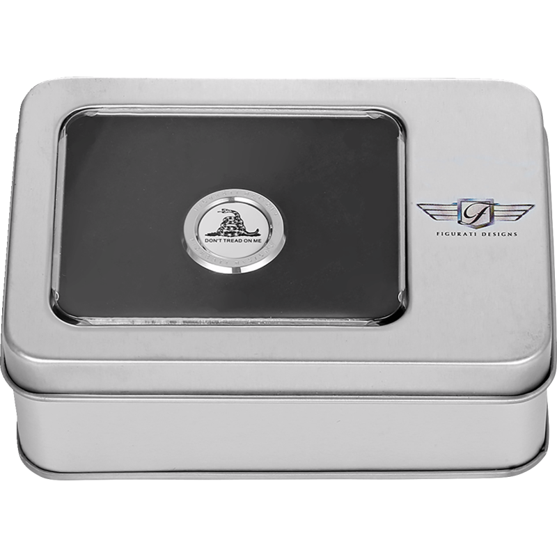 Heel-Toe Shifter Cover Mirror w/ Don't Tread On Me