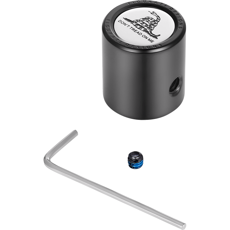 Heel-Toe Shifter Cover Black w/ Don't Tread On Me