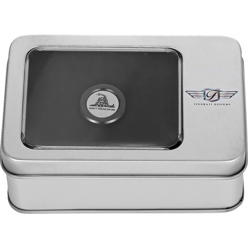 Heel-Toe Shifter Cover Black w/ Don't Tread On Me