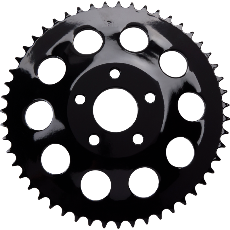 Drag Specialties 51-Tooth Dished Rear Sprocket, Gloss Black