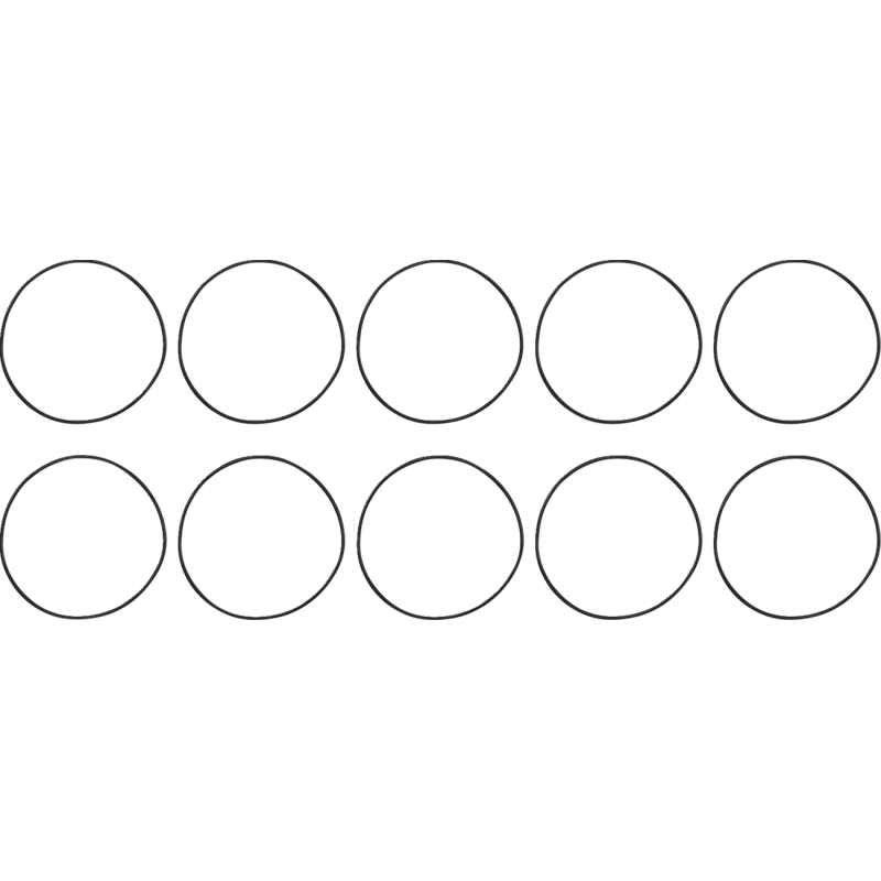 Twin Cam Cylinder Base O-Rings