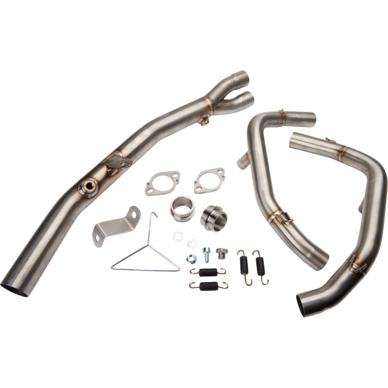 LeoVince Link Pipe Kit for Kawasaki Ninja 400 18-23, Z400 19-23