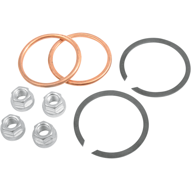 Genuine James Gaskets Copper Crush Ring Gaskets and Heavy-Duty Hex Nuts