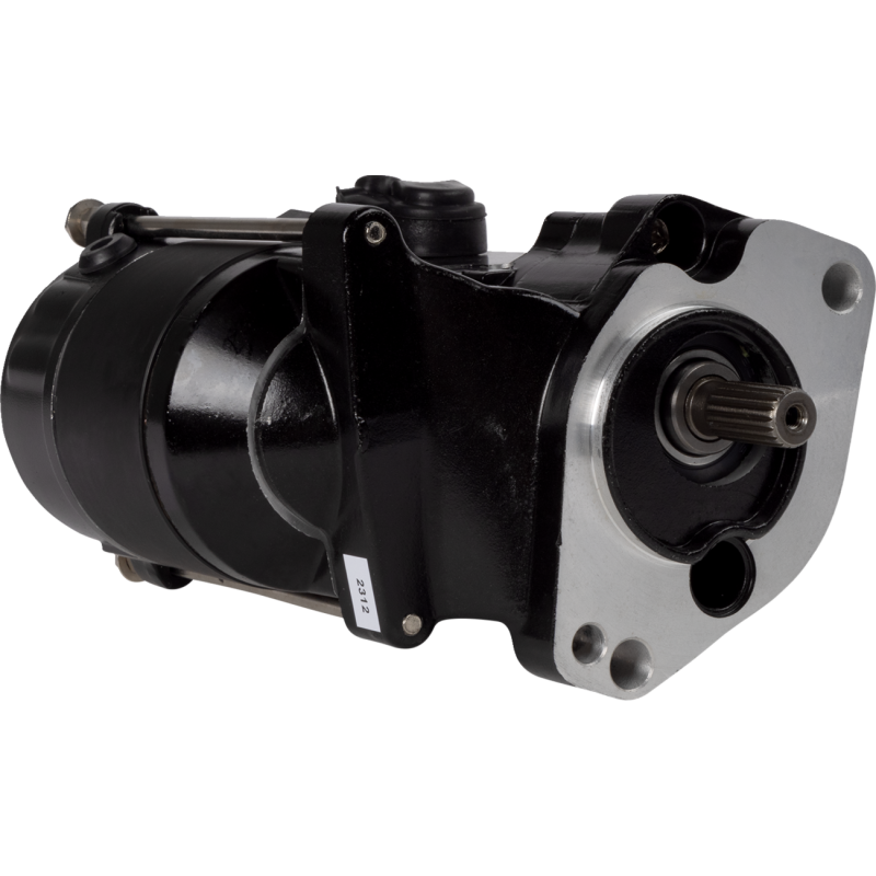 Starter Motor 1.7kW Black