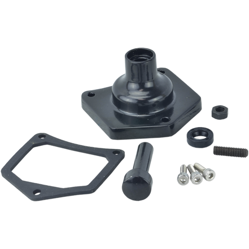 Solenoid End Cover Button Gloss Black (Offset 1.2/1.4kW)
