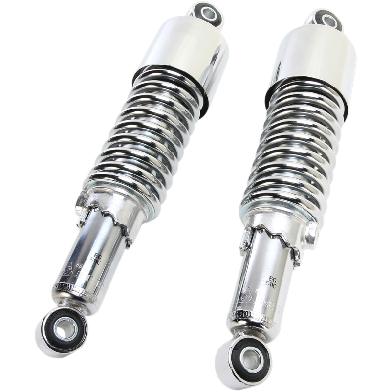 EMGO Custom Shorty Shocks - Chrome Body / Chrome Spring