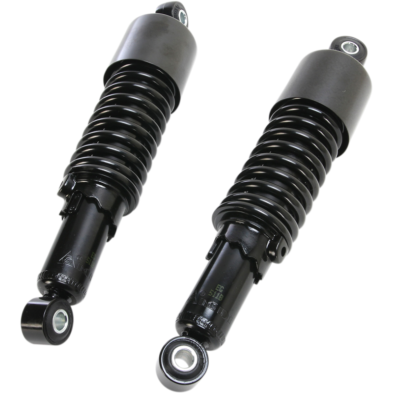 EMGO Custom Shorty Shocks - Black Body / Black Spring