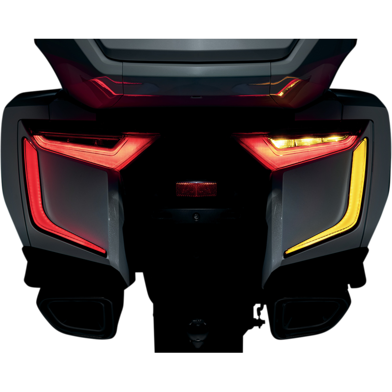 Kuryakyn Omni LED Rear Saddlebag Accents for Honda GL1800 Gold Wing