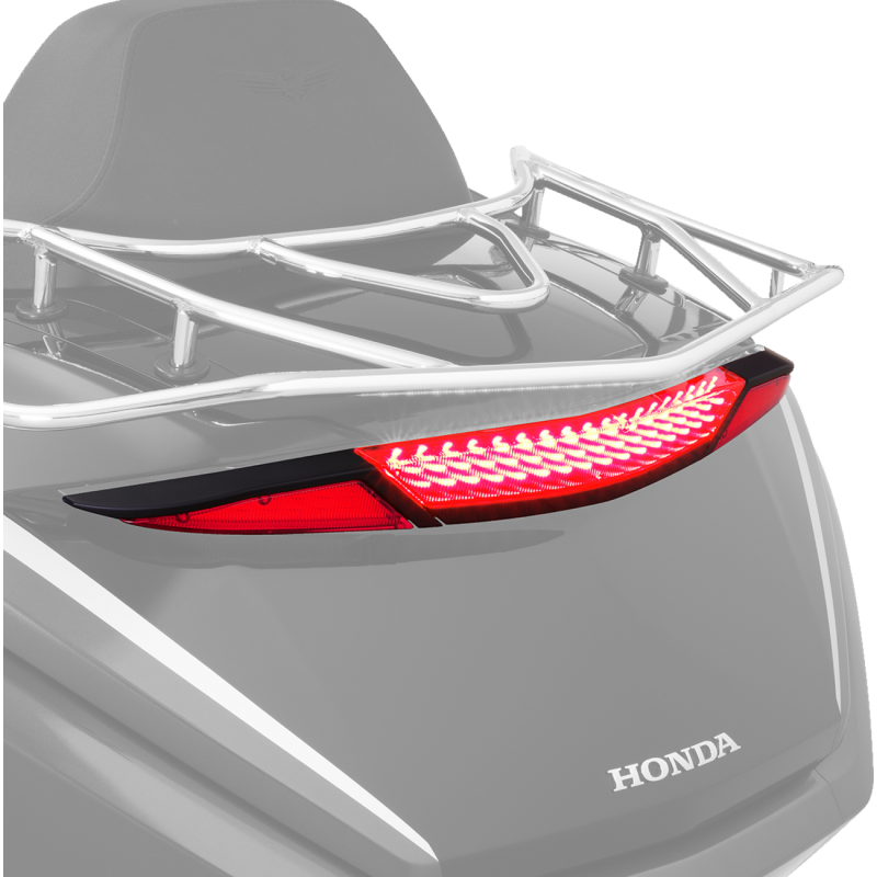 GT Marvel Trunk Lights, Black, red lens