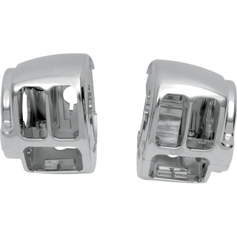 Chrome Radiused Switch Housing Kit