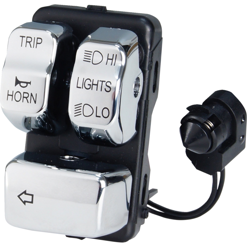 Left-Hand Control Module Switches (Chrome)